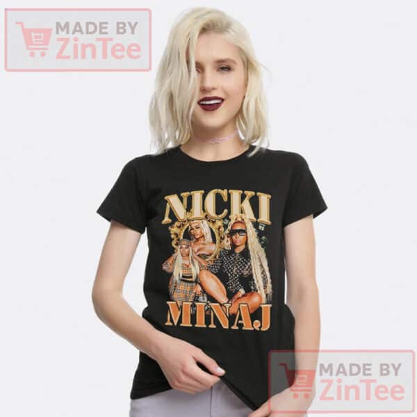 Nicki Minaj T-Shirt, Queen of Rap Tee for Barbz Fans