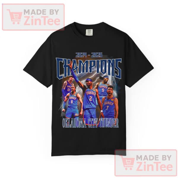 OKC Thunder NBA Champions 2025 T-Shirt