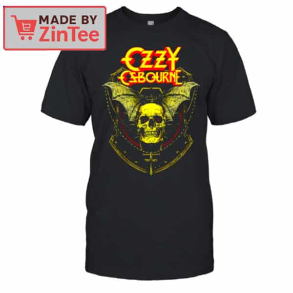 Ozzy Osbourne Bat Skull Logo Shirt
