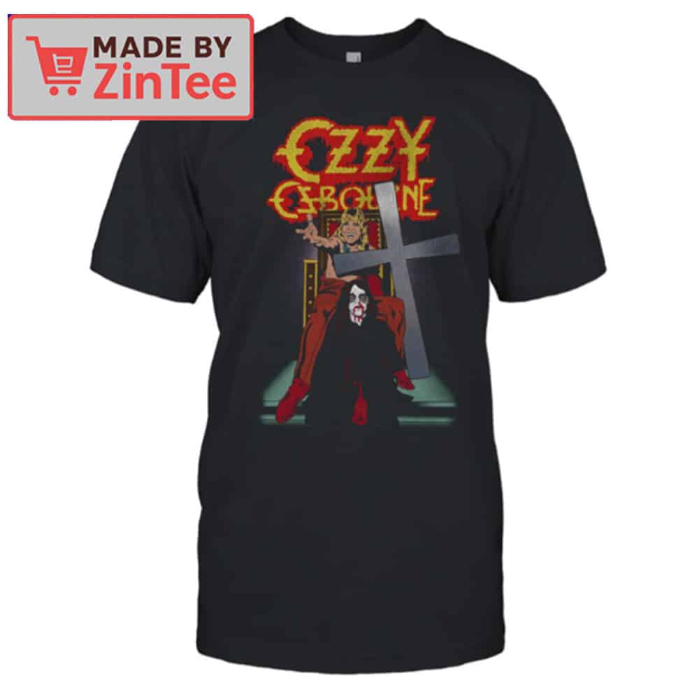 Ozzy Osbourne Heavy Metal Cross T-Shirt
