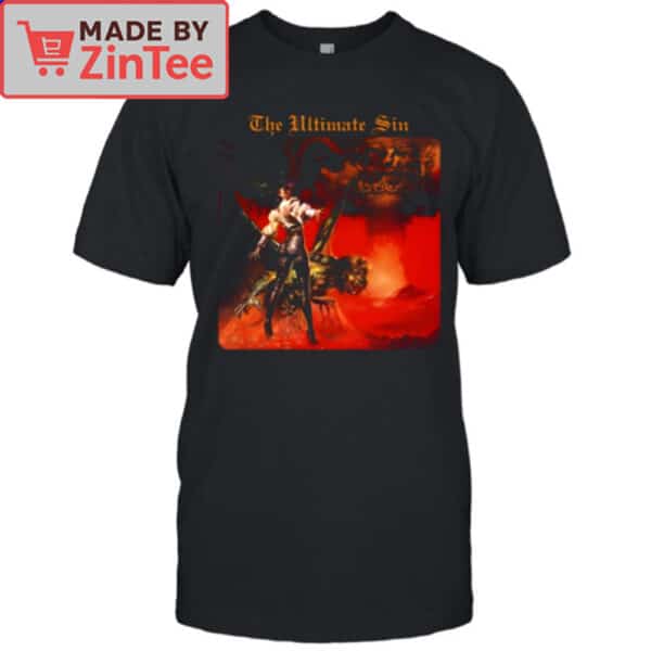 Ozzy Osbourne The Ultimate Sin Album Art Shirt