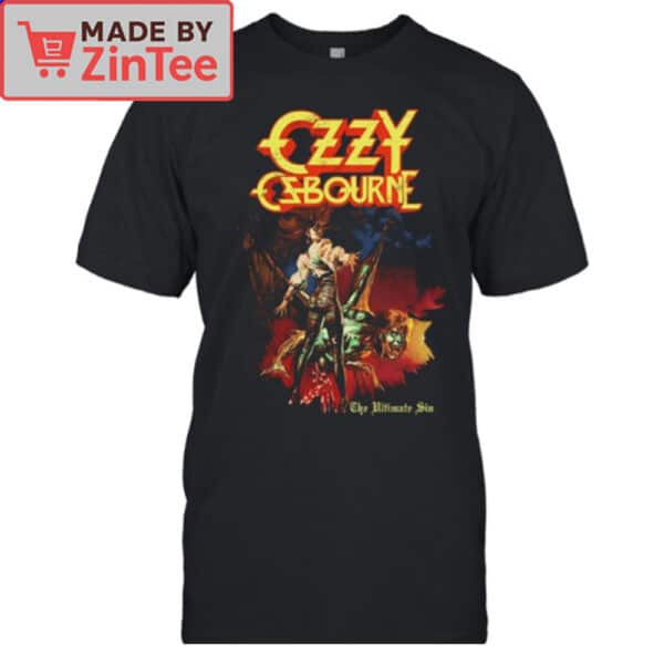 Ozzy Osbourne The Ultimate Sin Tour Shirt
