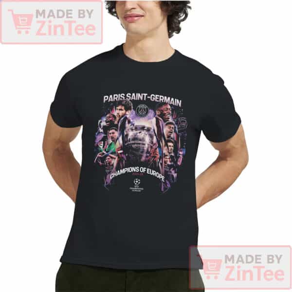 Paris St Germain PSG Champions League Winner T-Shirt