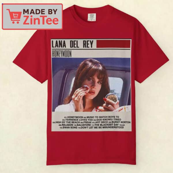 Patriotic Lana Del Rey Honeymoon Album Shirt