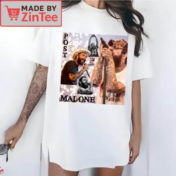 Post Malone Collage Shirt for Music Fans