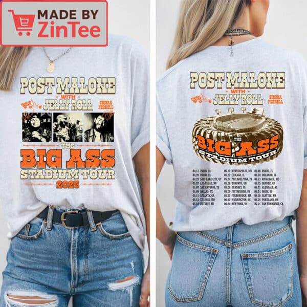 Post Malone Jelly Roll Tour Shirt