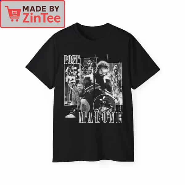 Post Malone Retro Monochrome Shirt