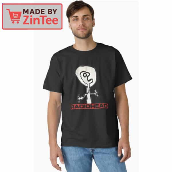 Radiohead Amnesiac Bear Logo Shirt
