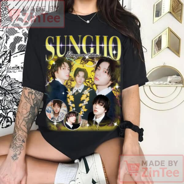 Retro Sungho Boynextdoor T-shirt