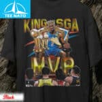 SGA King MVP T-Shirt, Shai Gilgeous-Alexander Shirt 8 SGA King MVP T Shirt Shai Gilgeous Alexander Shirt