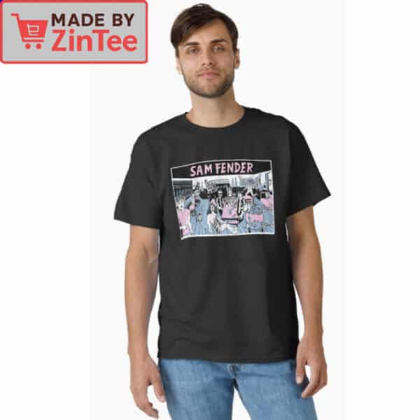 Sam Fender Comic Art Shirt