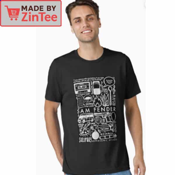 Sam Fender Doodle Graphic Shirt