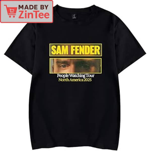 Sam Fender People Watching Tour 2025 Shirt