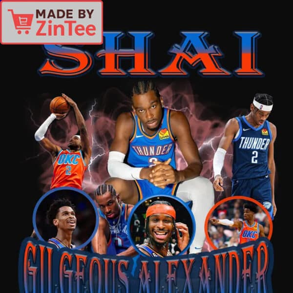 Shai Gilgeous-Alexander OKC Thunder shirt