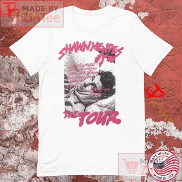 Shawn Mendes 2025 Tour Shirt
