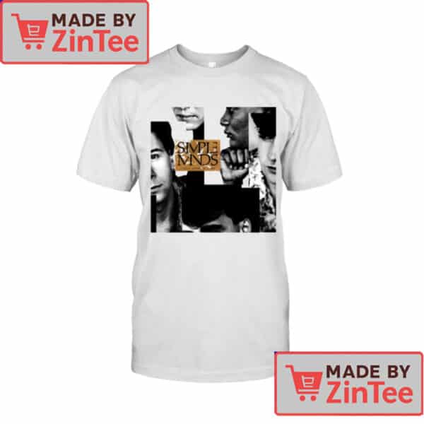 Simple Minds Once Upon a Time Album Cover T-Shirt – Retro Graphic Tee for 80s New Wave Music Fans