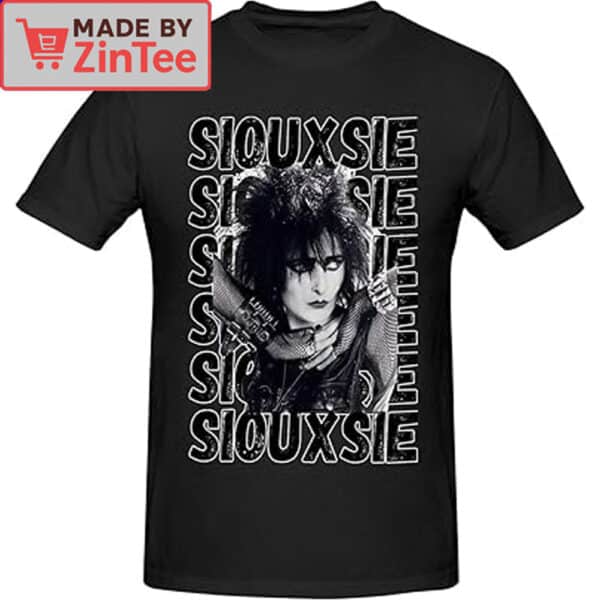 Siouxsie and the Banshees Vintage Goth Punk Band Shirt