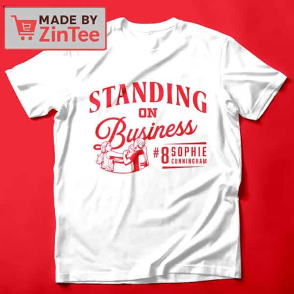 Sophie Cunningham Standing On Business Shirt