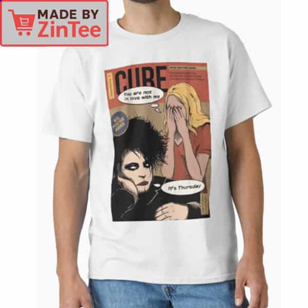 The Cure It's Thursday Comic Book Cover Shirt
