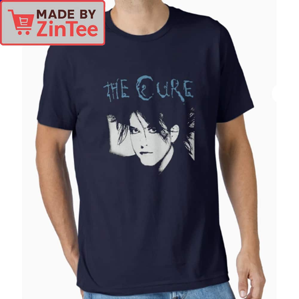 Person wearing The Cure t-shirt