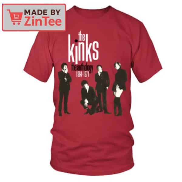 The Kinks Kronikles T-Shirt – Retro Script Logo Classic Rock Tee