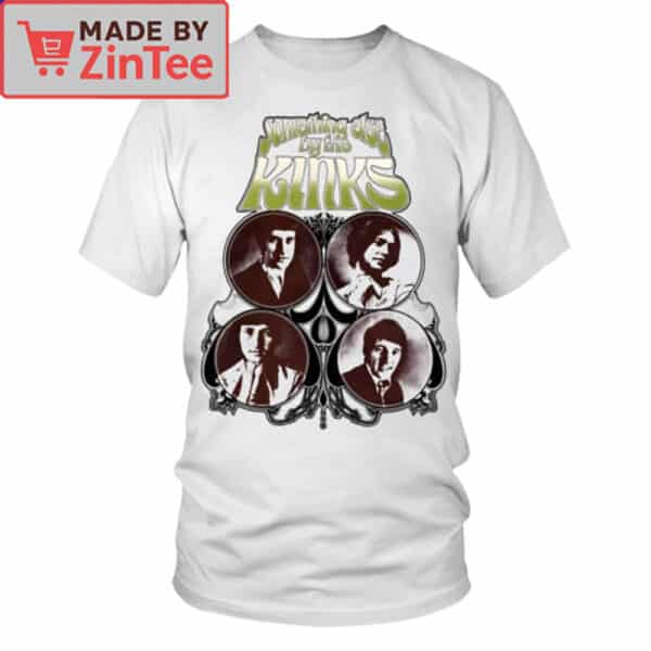The Kinks Something Else Album T-Shirt – Vintage Rock Band Tee Featuring Classic 1967 Lineup