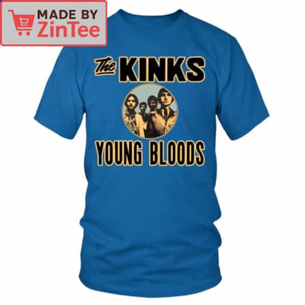 The Kinks Vintage Music Tee – Young Bloods Album-Inspired T-Shirt