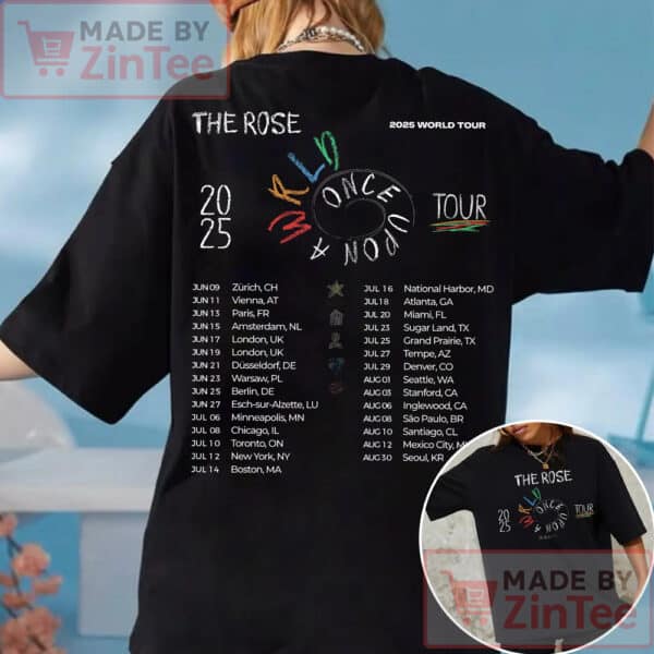 The Rose Once Upon AWRLD World Tour 2025 Shirt