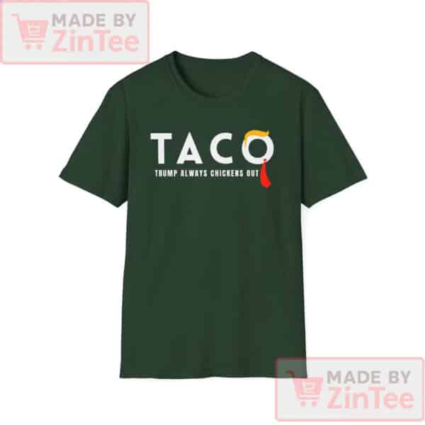 Trump Taco Trade T-Shirt, Funny Tariffs & Trade Humor Tee, Political Apparel