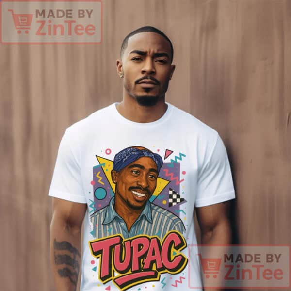 Tupac T-Shirt, Hip Hop Apparel, Music Lover Gift