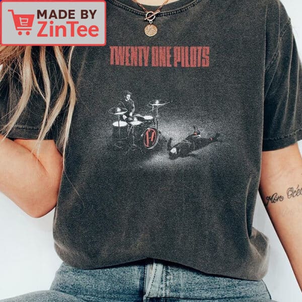Twenty One Pilots Dema Era Drum Set Shirt