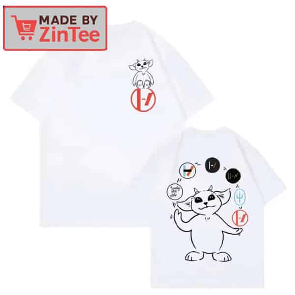 Twenty One Pilots Ned Character Double-Sided Shirt