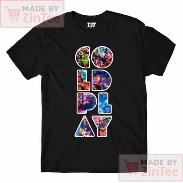 Vintage Coldplay 2025 Tour Shirt