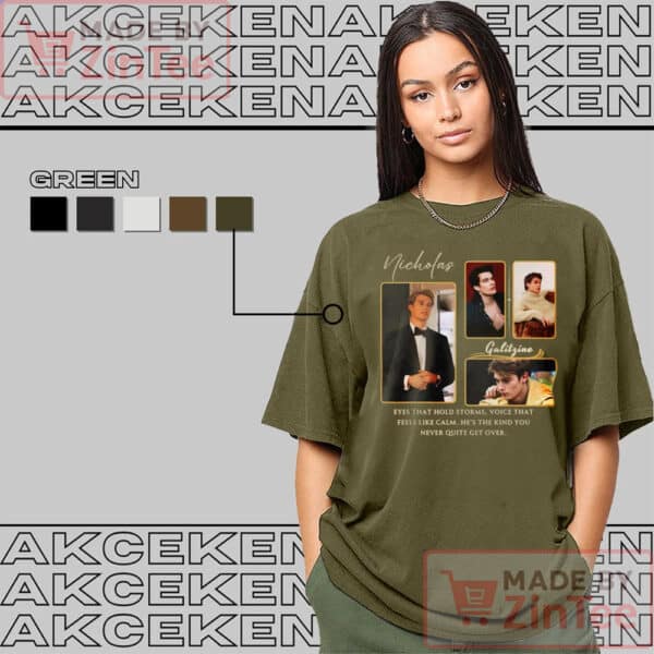 Vintage Nicholas Galitzine Shirt, Bootleg Nicholas Galitzine Shirt