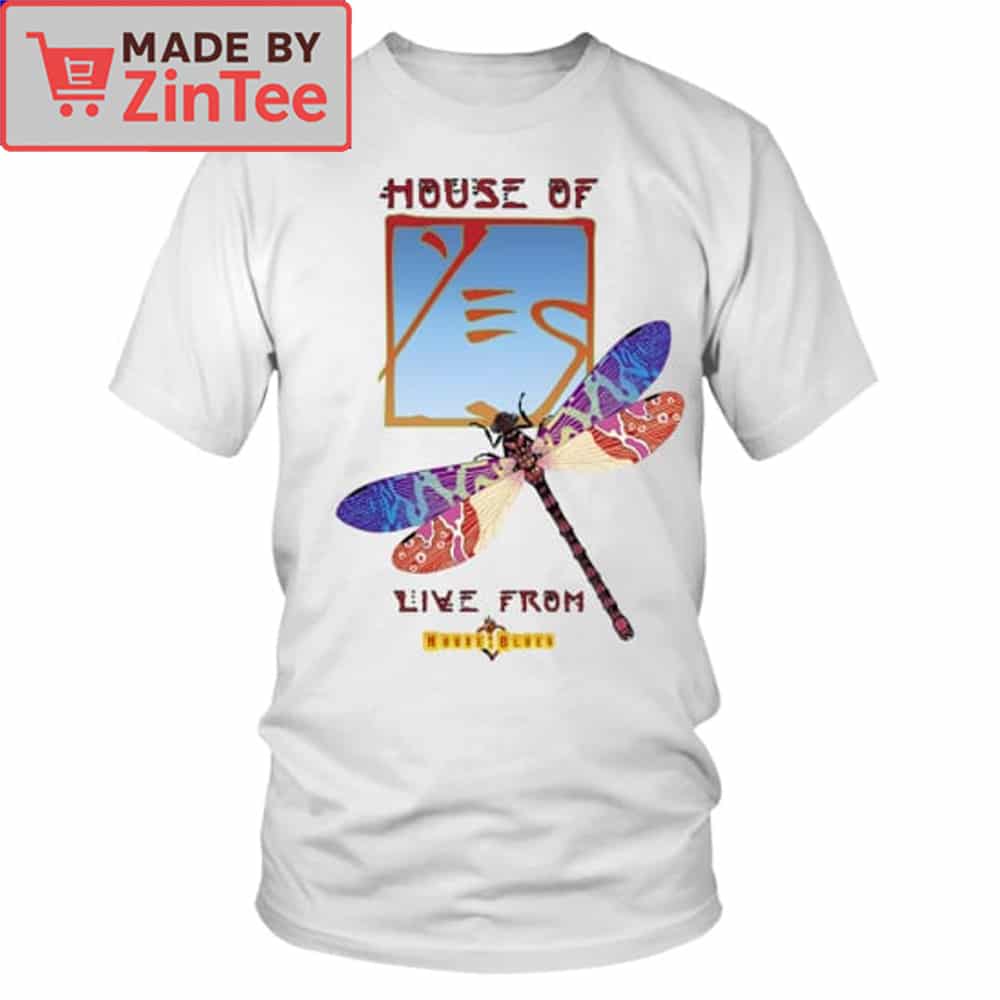 Live music memorabilia: The YES House of Yes Dragonfly Tee