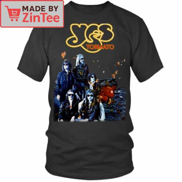 YES Tormato Album T-Shirt – Retro Prog Rock Band Tee with Classic 1978 Artwork