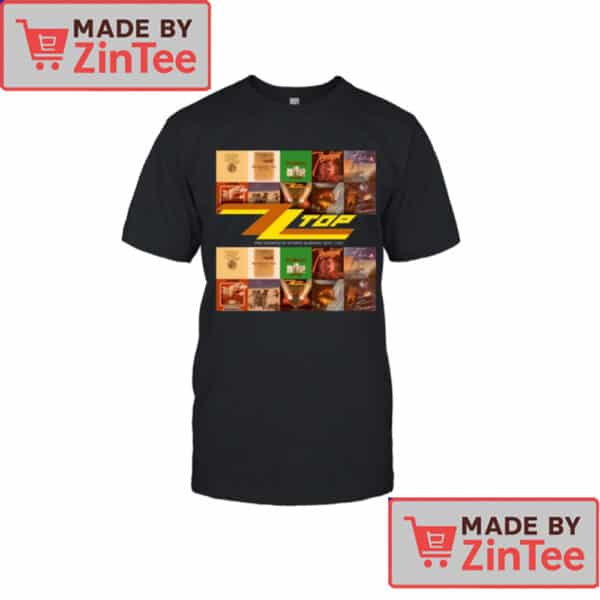 ZZ Top Complete Albums T-Shirt – Retro Studio Album Art Graphic Tee for Classic Rock Fans