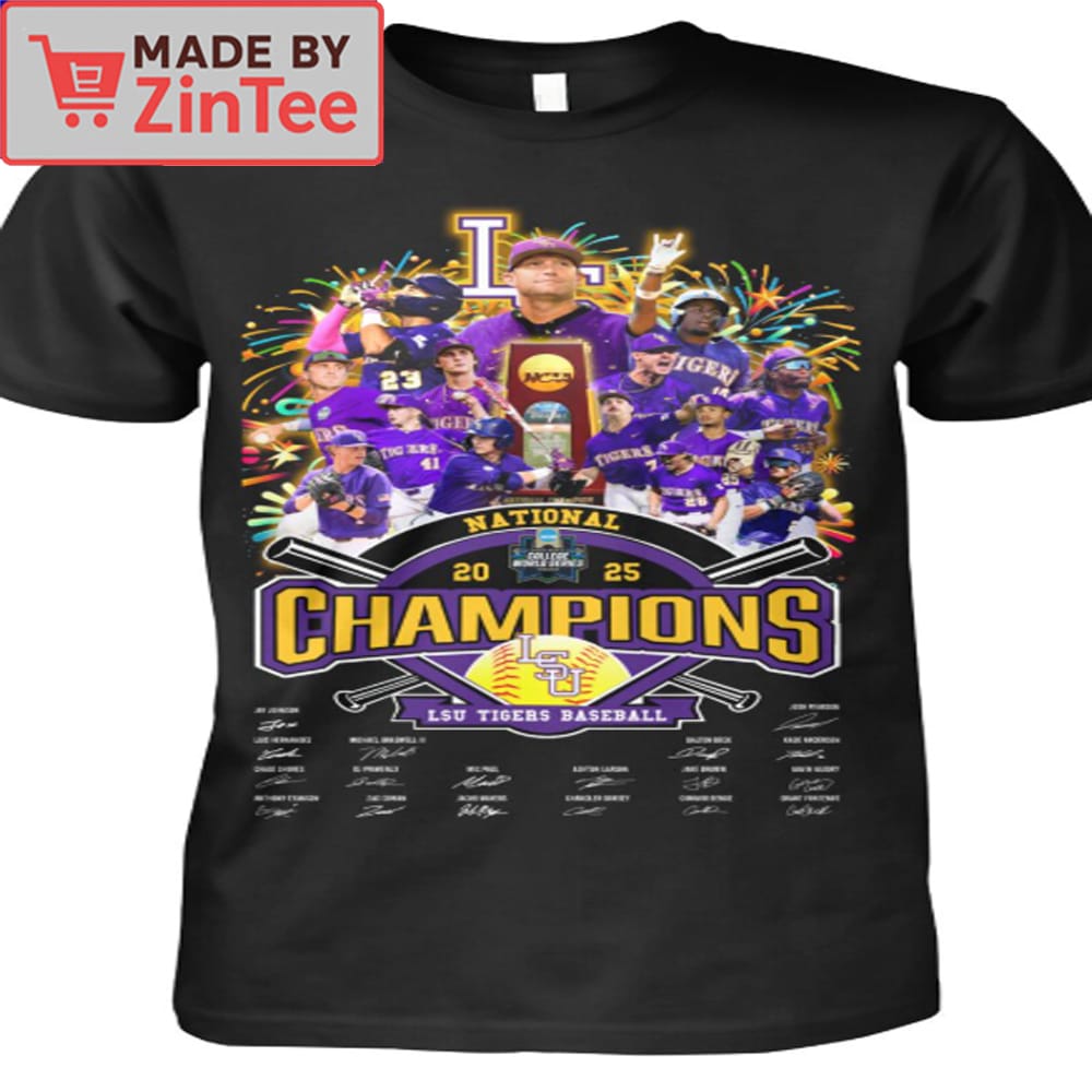 LSU Tigers Football National Championships 2025 Shirt official